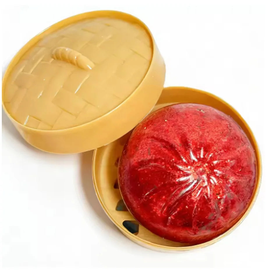 Dumpling Squishy Cute Colorful Bun Toy Slow Rising Stress Relief Fidget Toy for Kids Adults Anti-Anxiety Gif